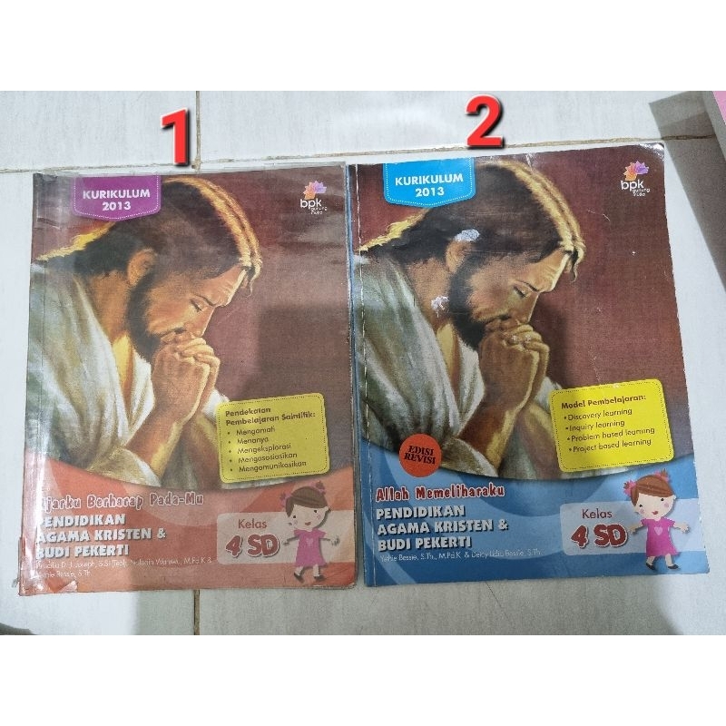 

Buku Pendidikan agama kristen dan budi pekerti kelas 4 SD