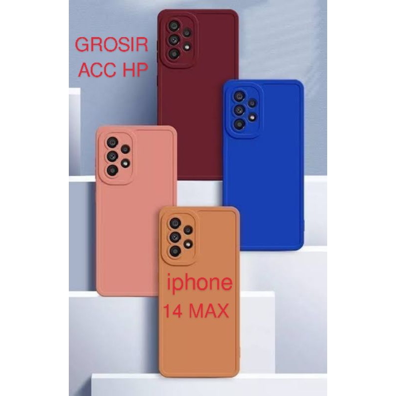 CASE IPHONE 14 PRO MAX / SILICONE IPHONE 14 / 14 PRO / 14 PRO MAX