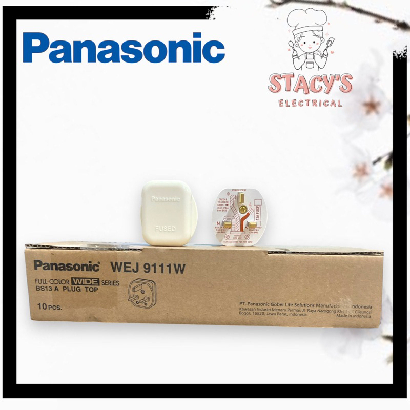 STEKER PANASONIC WEJ 9111 W