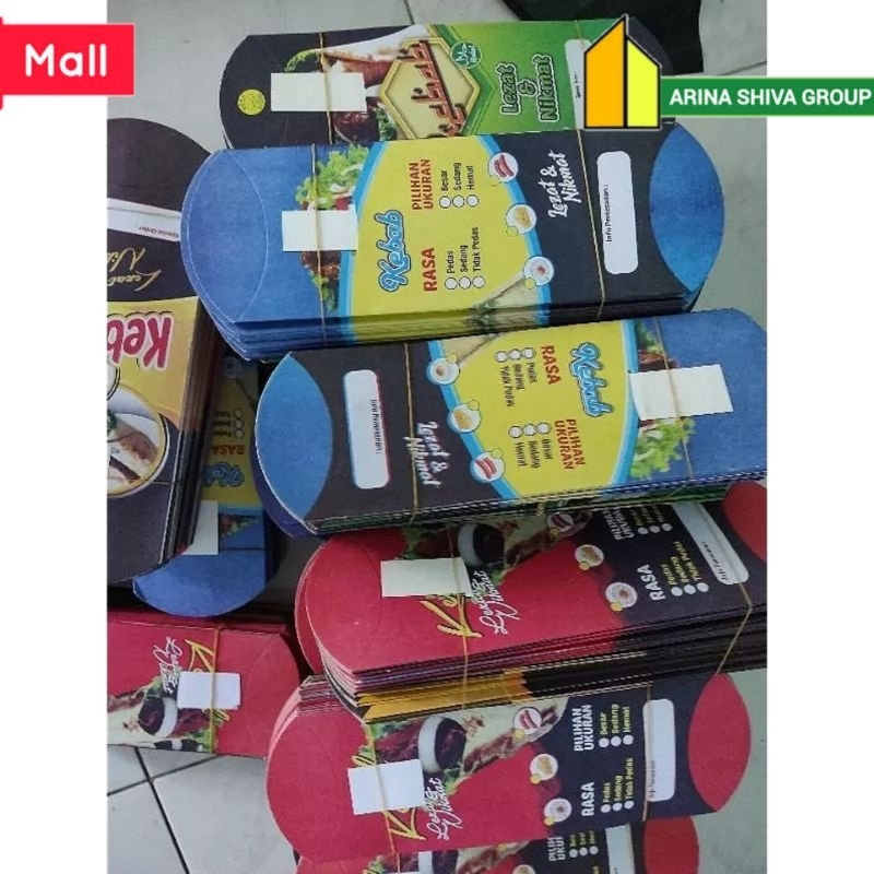 

100 LEMBAR KERTAS KEBAB TARIKAN UKURAN 24 × 9,2 CM HIGH QUALITY PAPER CRAFT TEBAL PRODUK TERBARU | KOTAK KEBAB KEKINIAN | DUS KEBAB VIRAL TIKTOK | KEMASAN KEBAB KEKINIAN | BOX KEBAB VIRAL | ARINA SHIVA GROUP 6120