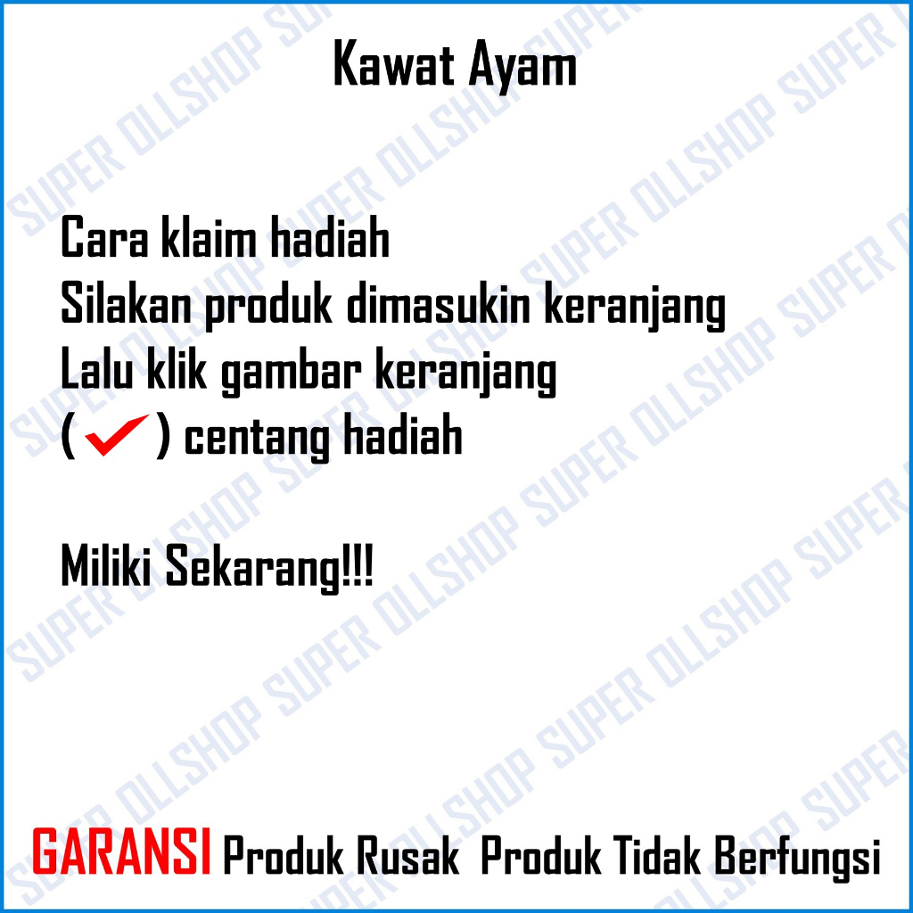 Kawat Ayam 1/2&quot; Inch Kawat Loket Cor Galvanis 7 M Harga 1 Roll Termurah