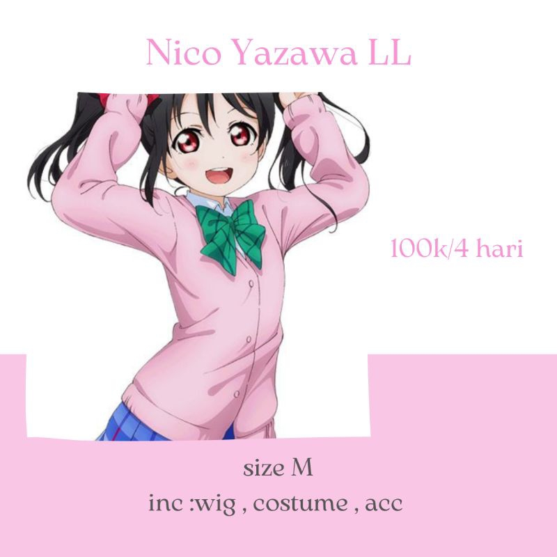 Kostum Nico Yazawa LL
