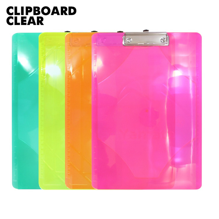 

YAMATA Clip Board Transparan/Papan Dada