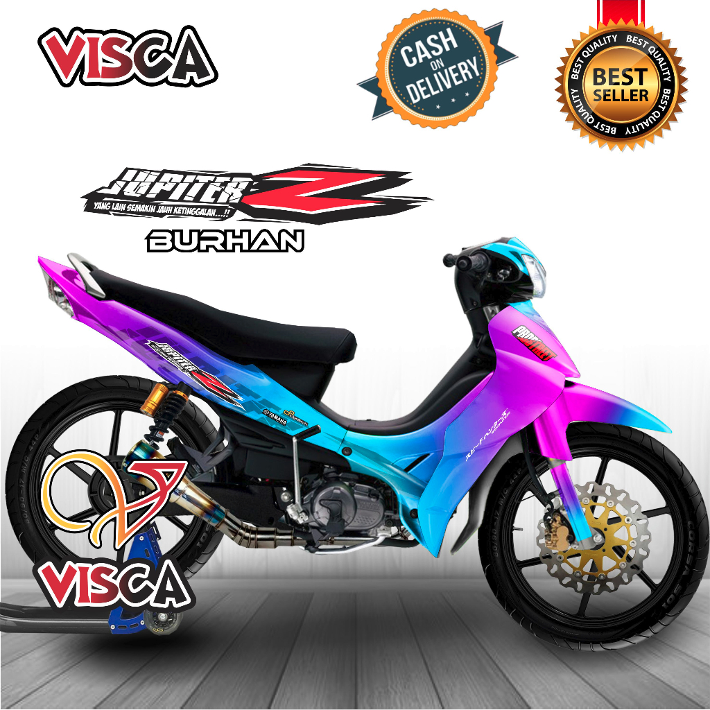 Decal Jupiter Z Burhan Stiker Jupiter Z Burhan Dekal Jupiter Z Burhan Striping Jupiter Z Burhan BUNG