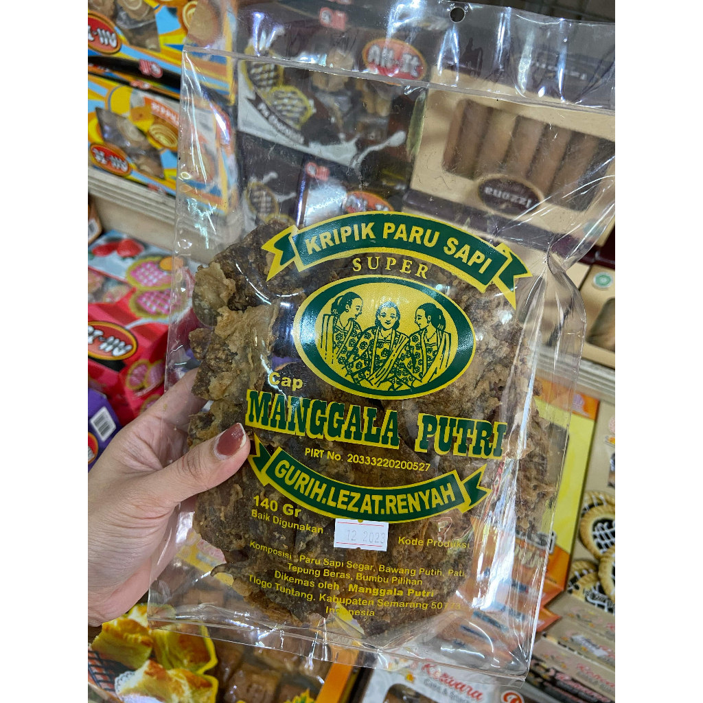 

Kripik paru sapi Manggala