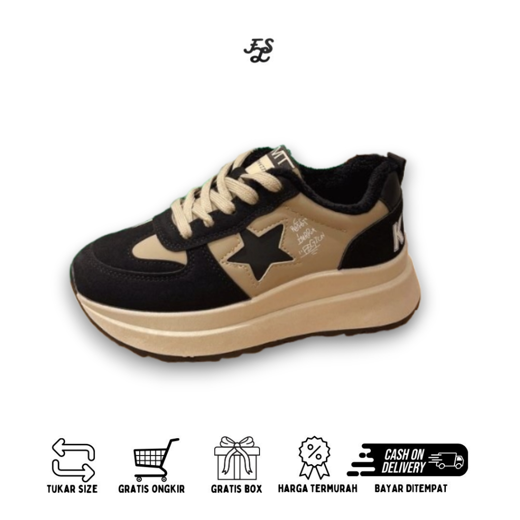 LUMMYSHOP SEPATU WANITA HEEDO SNEAKERS IMPORT