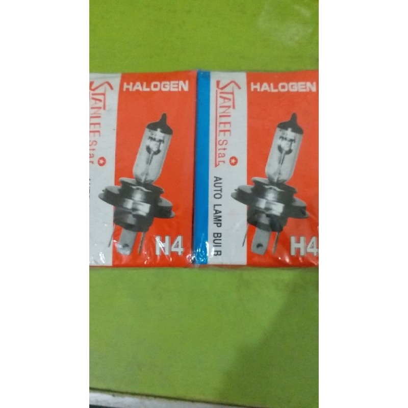 bohlam lampu depan H4 35w halogen stanlee star
