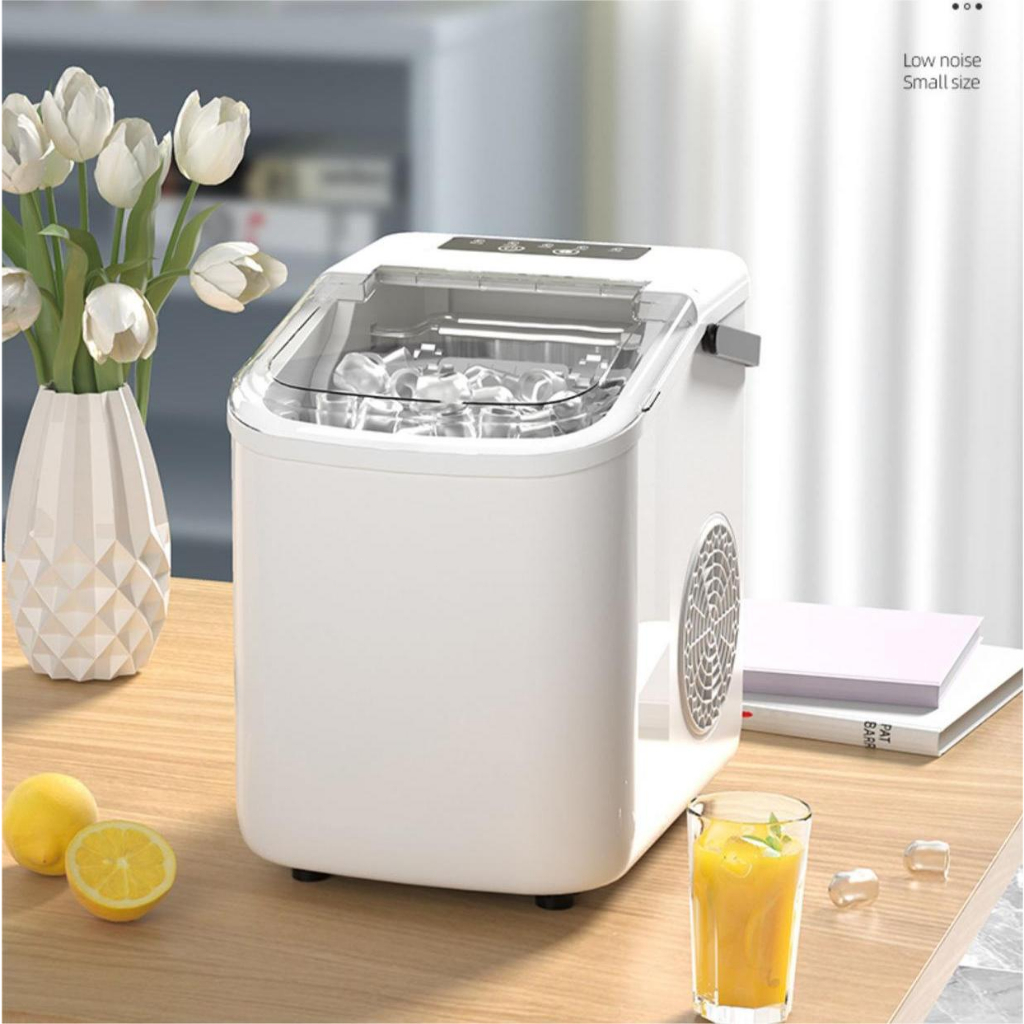 MESIN ICE Portable Ice Maker Dengan Handle 220v 105w mesin es batu Machine Mesin Es15kg/Hari