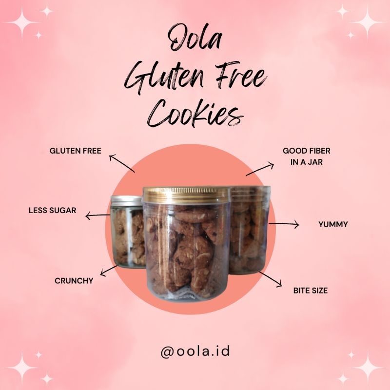 

Bite Size Mini Oola Gluten Free Cookies