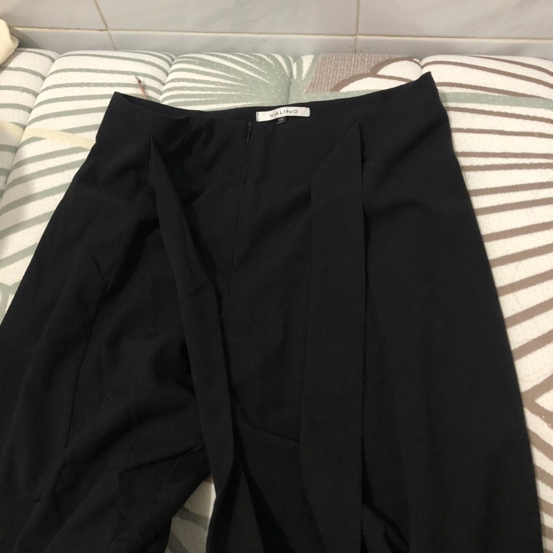 Celana panjang wanita preloved second murah valino original hitam
