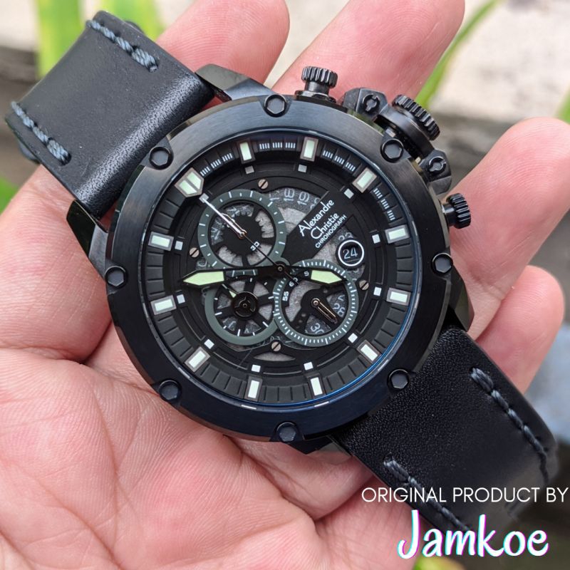 Jam Tangan Pria Alexandre Christie 6564 MC Second Original