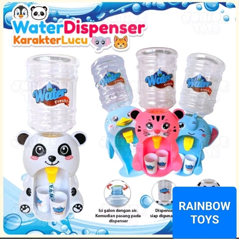 MAINAN ANAK DISPENSER MINI MAINAN GALON AIR MESIN GALON DISPENSER MINI KARAKTER
