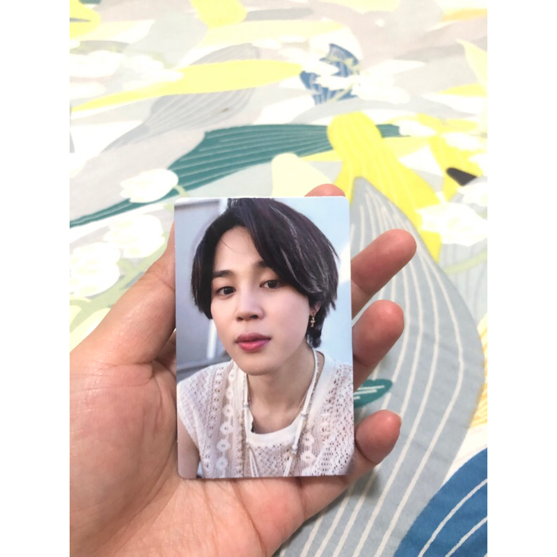 Official PC Jimin Photocard Jimin BTS Memories 2021