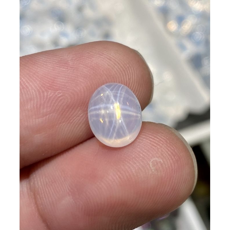 Batu Akik American Star White Putih Kristal