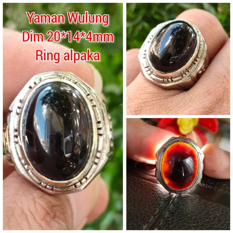 CINCIN BATU YAMAN WULUNG/KECUBUNG API ALPAKA