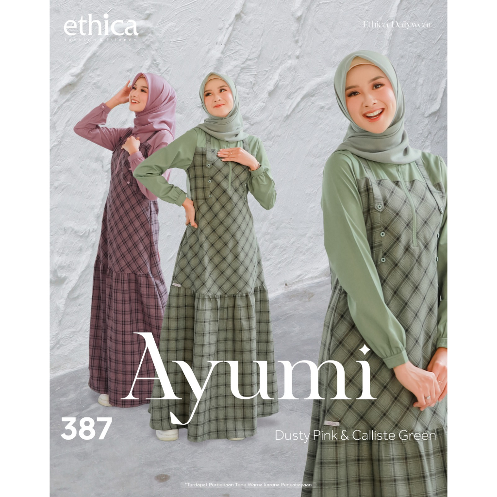 TERBARU GAMIS ETICHA AYUMI 387/GAMIS ETICHA/DRESS ETICHA/GAMIS REMAJA 2023