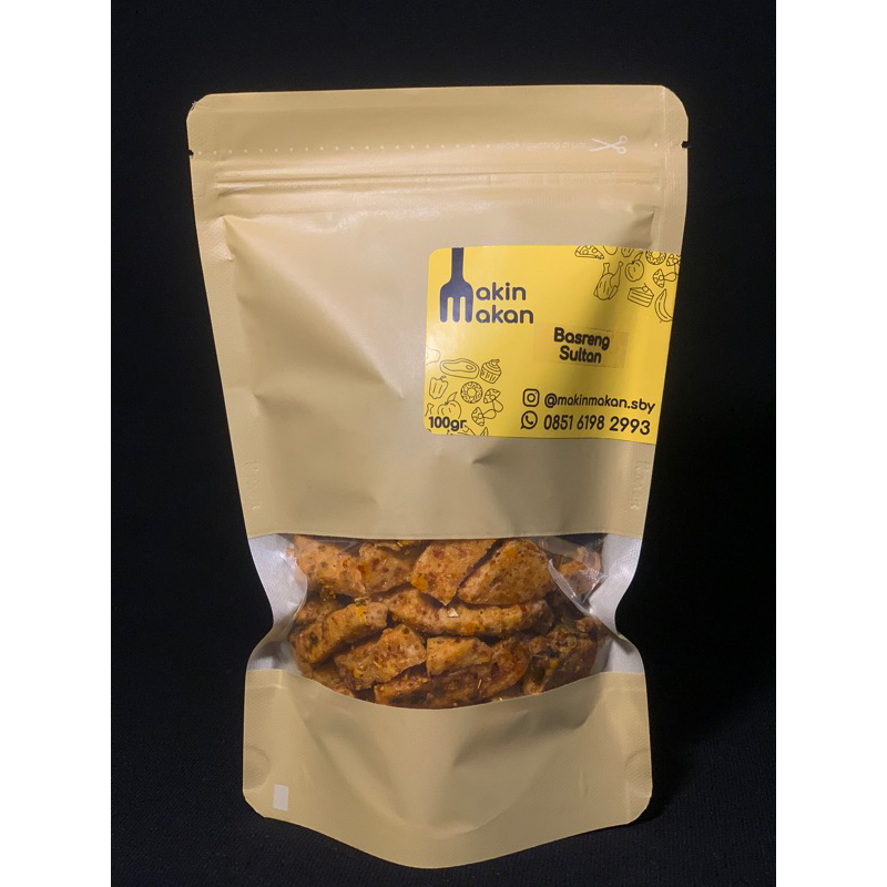 

CEMILAN MURAH!!! Basreng Sultan Daun Jeruk - 100gr