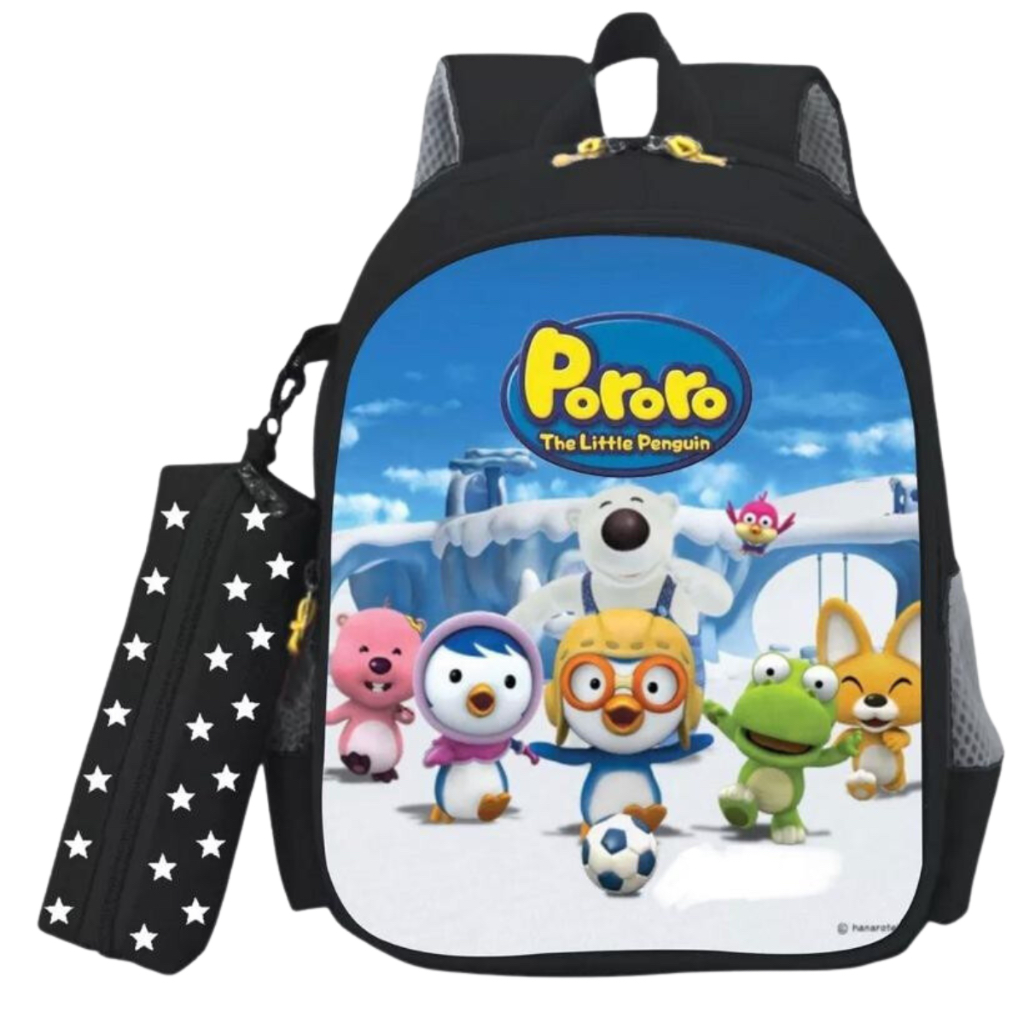 HOT SALE 7.7 - TAS SEKOLAH TK-SD ANAK LAKI-LAKI PEREMPUAN TAS RANSEL KARTUN ANIME FILM ANAK KECIL | RANSEL PUNGGUNG ANAK SEKOLAH | RANSEL PORORO - RANSEL REMAJA/PRIA/ANAK-ANAK