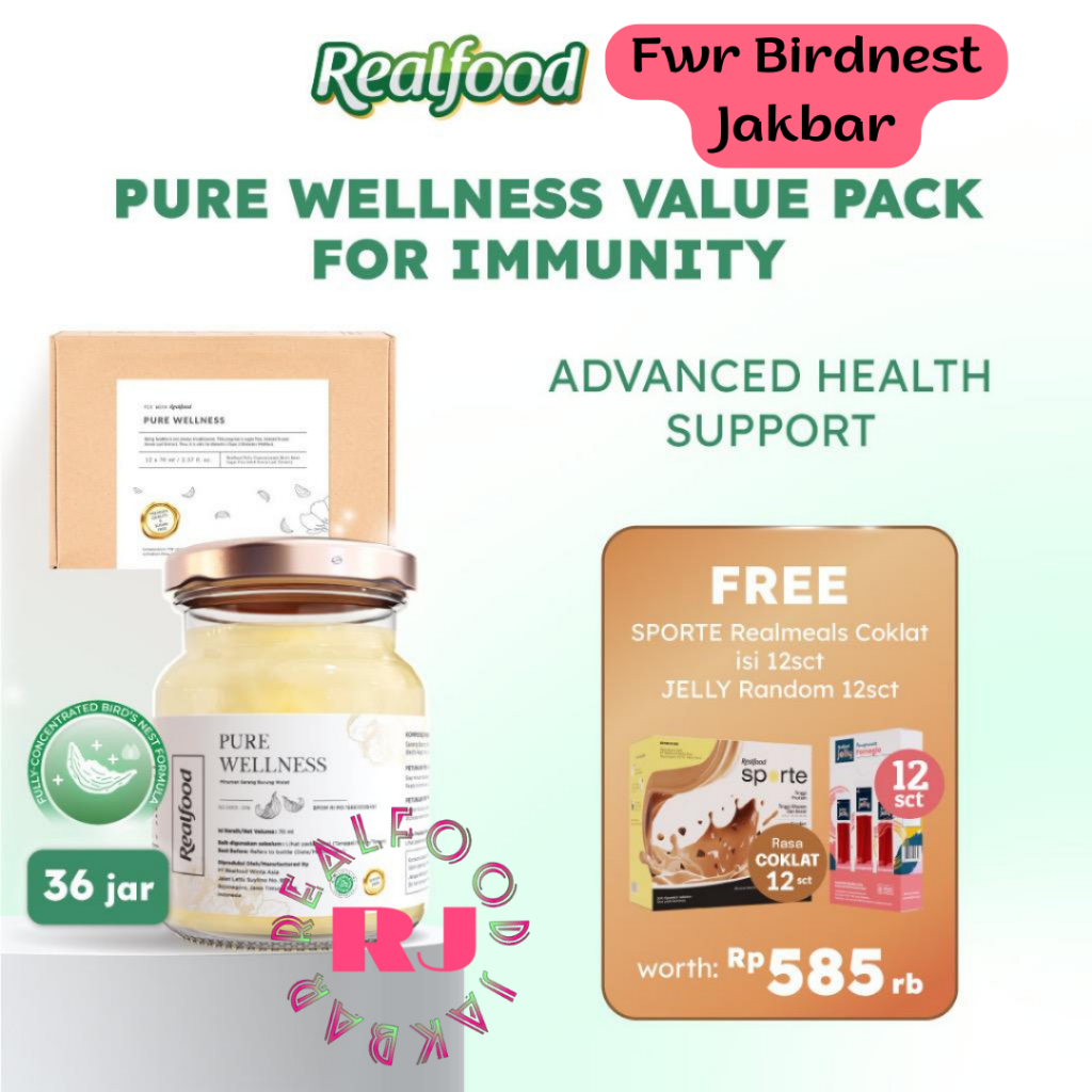 

Realfood Pure Wellness Triple Bundle Free Gift