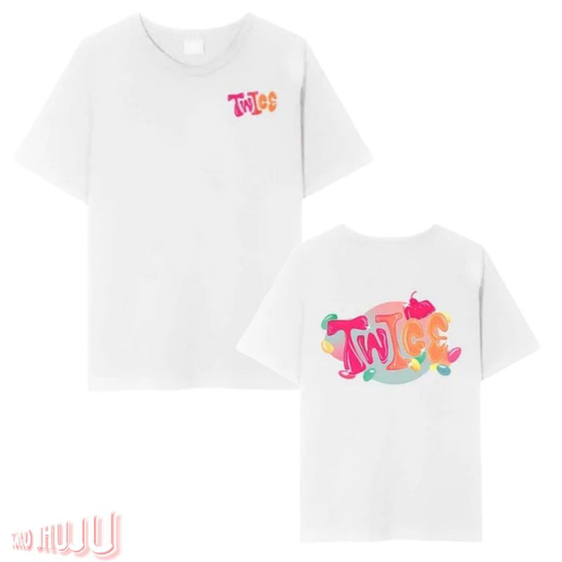 Kaos Twice 5th Tour Ready To Be Houston (sablon jely DPN BLKNG)