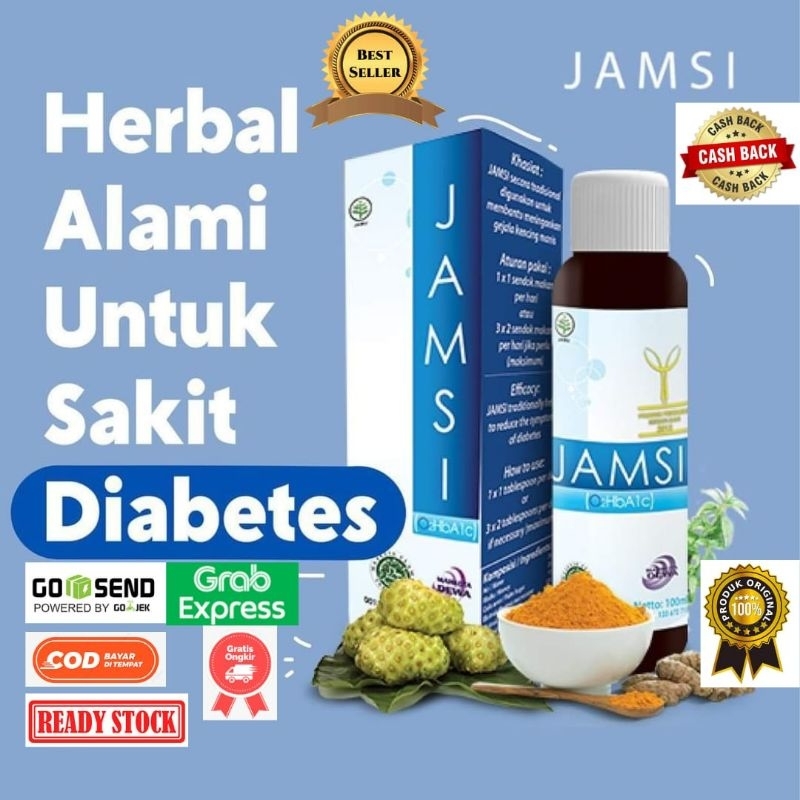 

Jamsi 100 ml Original Asli Herbal Kencing Manis Alami