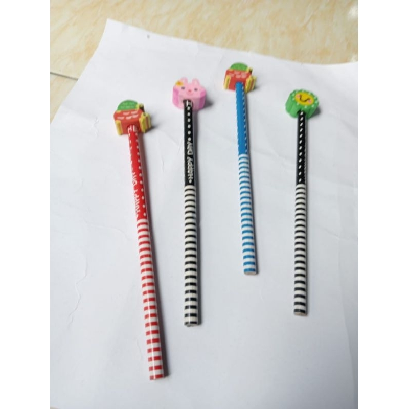 

pensil plus penghapus