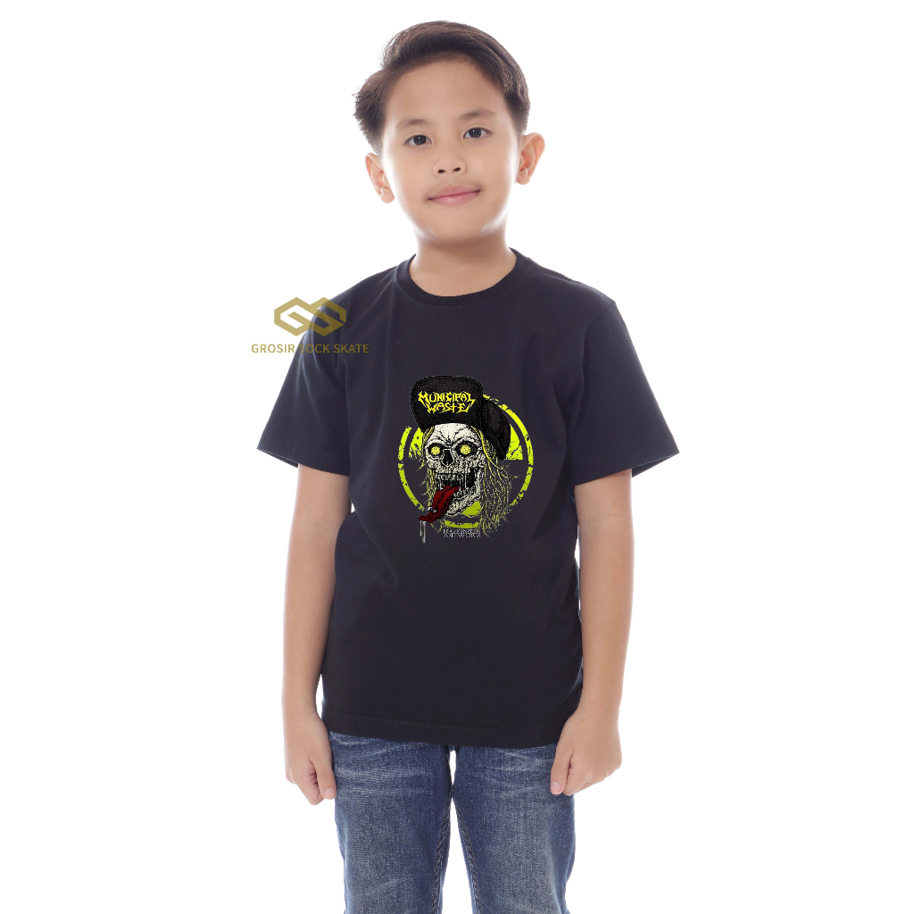 KAOS BAND ANAK/ KAOS MUSIK USIA 1-12 TAHUN