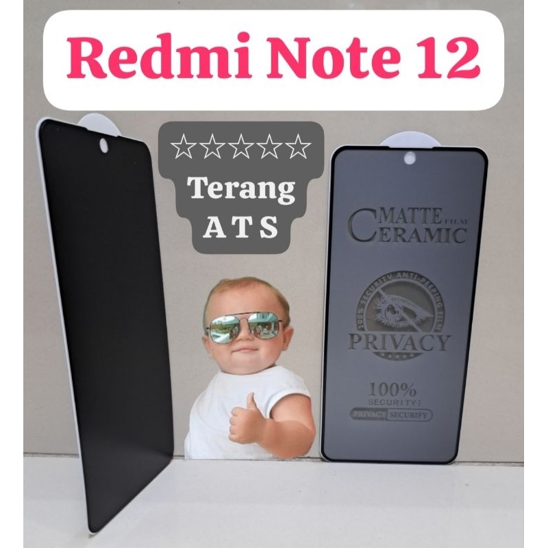 ANTI GORES SPY TG SPY REDMI NOTE 12