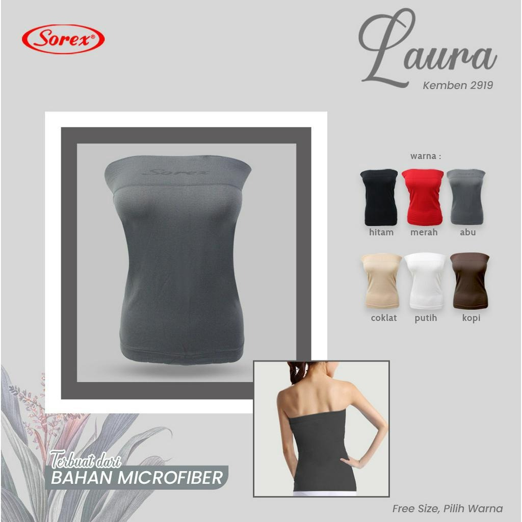 Kemben Sorex Polos 2919 | Tube Top Daleman Baju Wanita Panjang