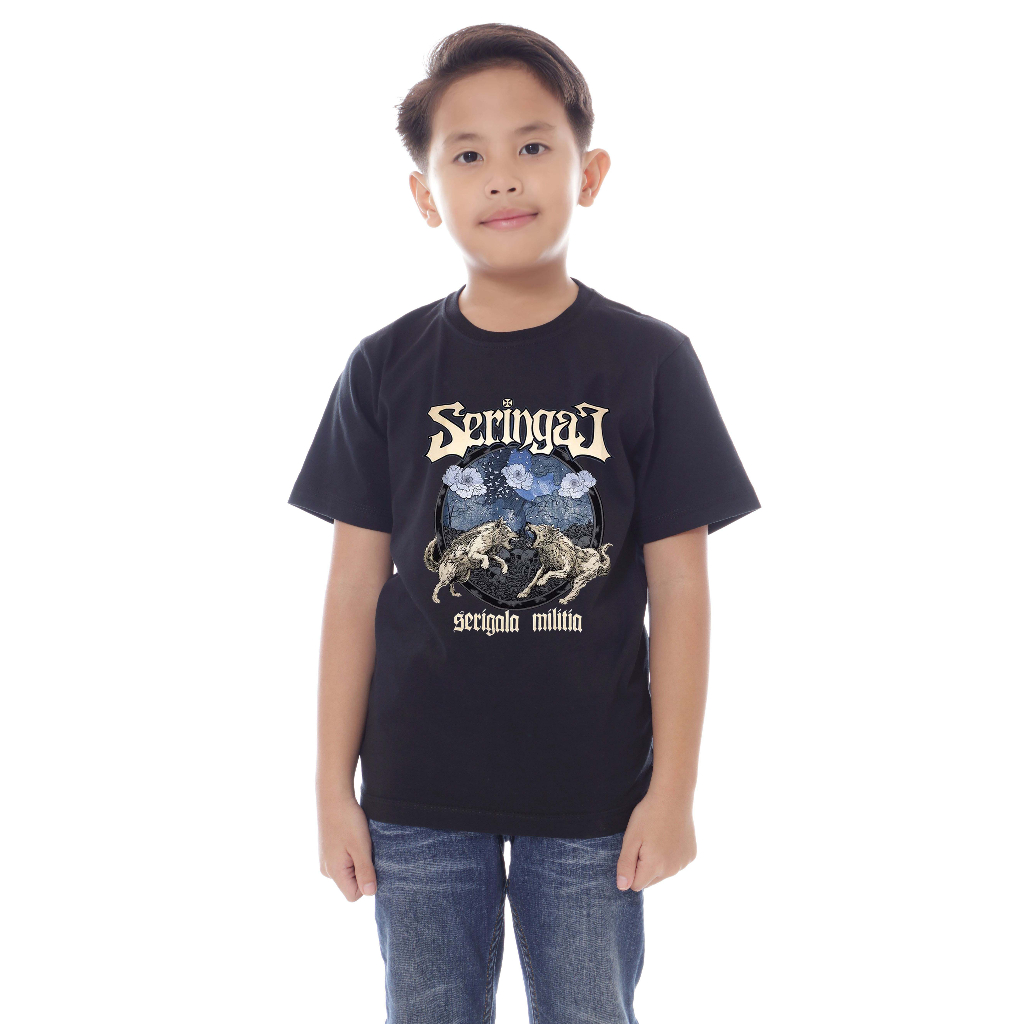 KAOS BAND ANAK/ KAOS MUSIK RAMONES USIA 1-12 TAHUN