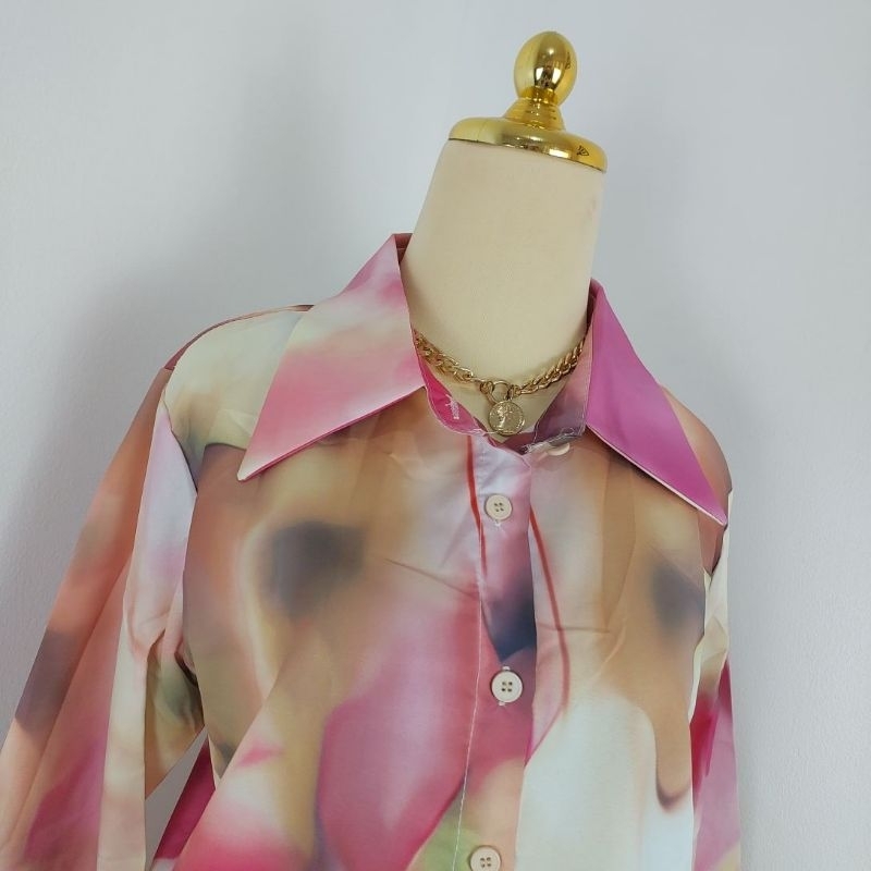 SETELAN ABSTRACT LOOK LIKE ZR FASHION WANITA IMPORT BANGKOK GOSSIP