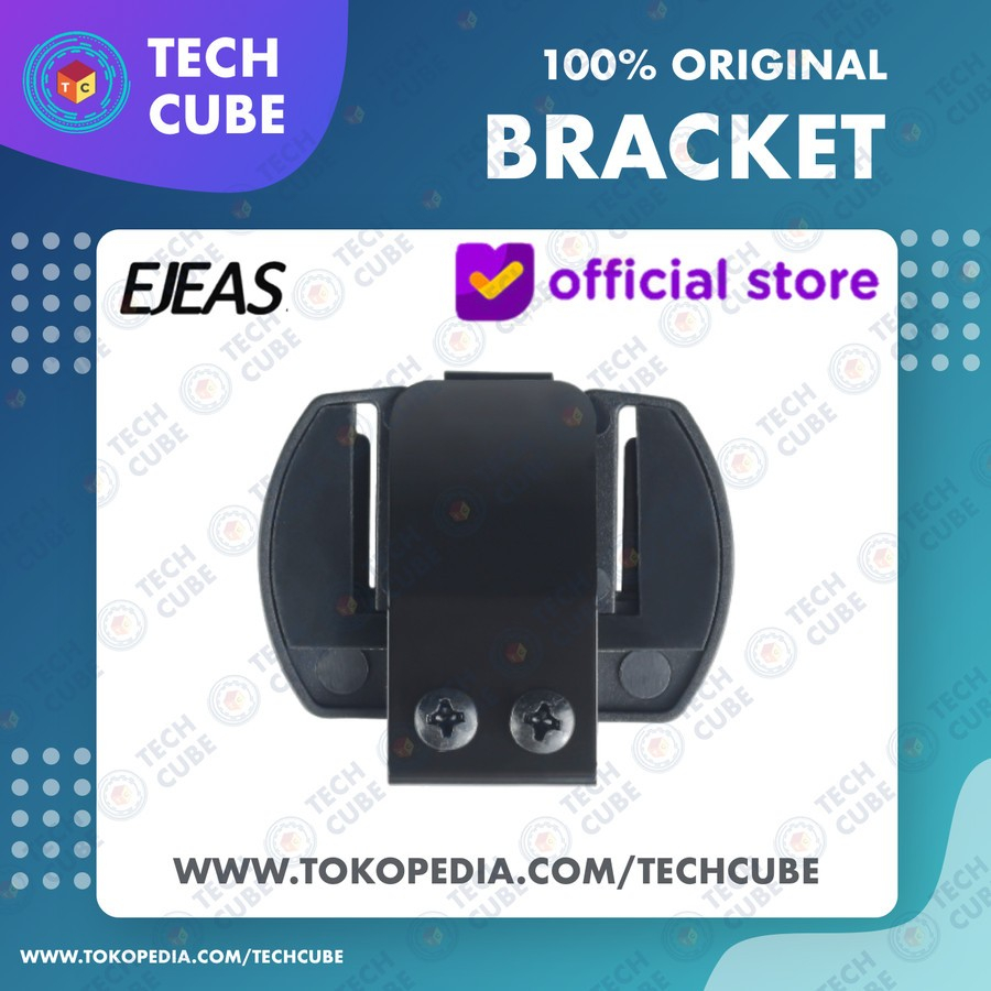 Bracket Penjepit Clip Clamp Pengganti Intercom Helm EJEAS V4 V6 PRO