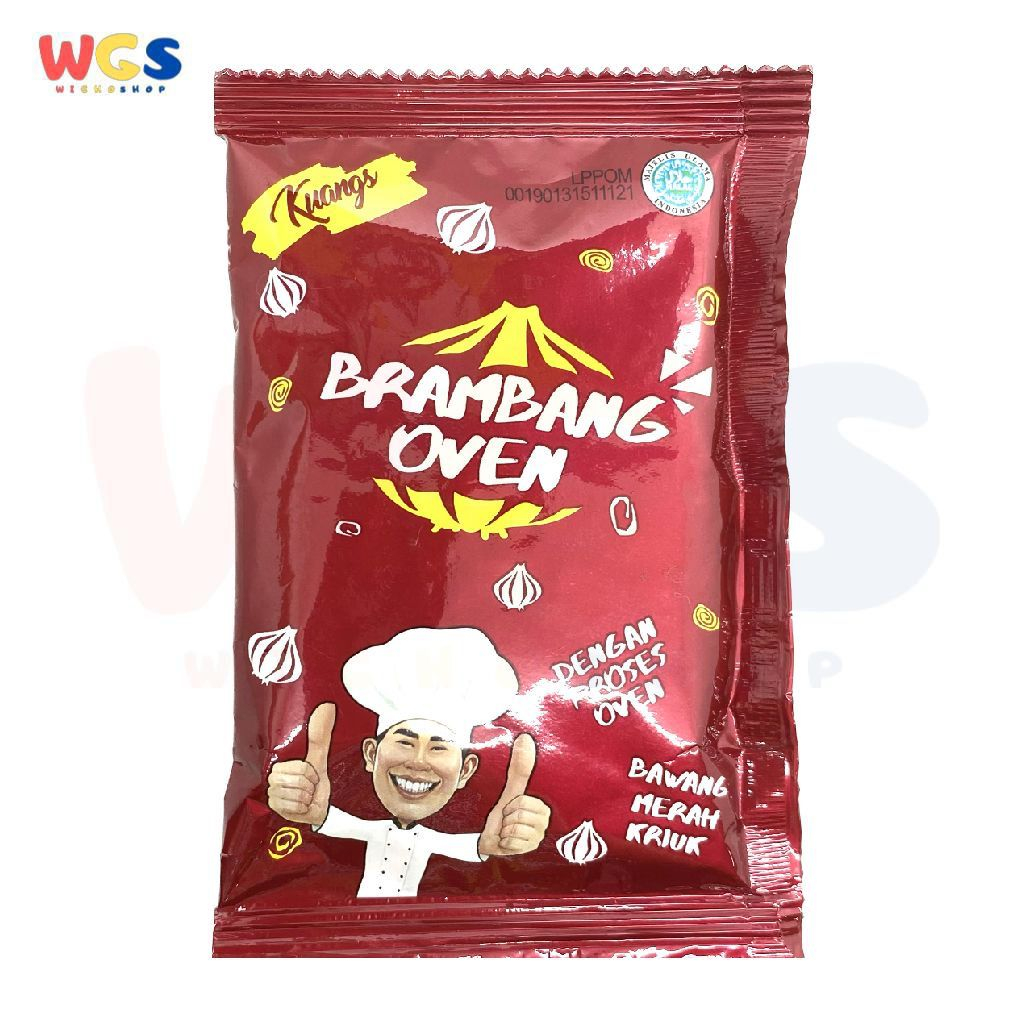 Kuangs Brambang Oven Bawang Goreng Merah Kriuk Sehat Halal 20g