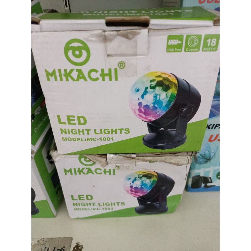 lampu disco mikachi