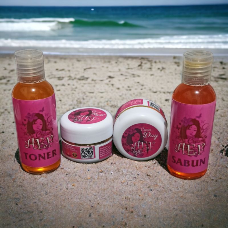 Reseller 25 Paket Cream Aef Original/ Paket wajah/Skincare