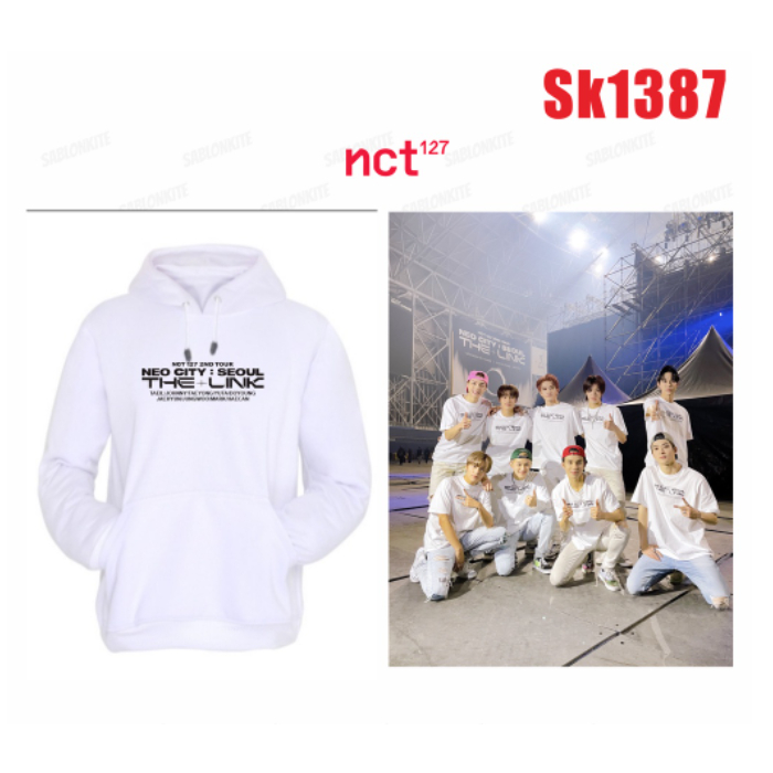 (SK1387) HOODIE SWEATER NCT 127 TOUR THE LINK NEO CITY SEOUL