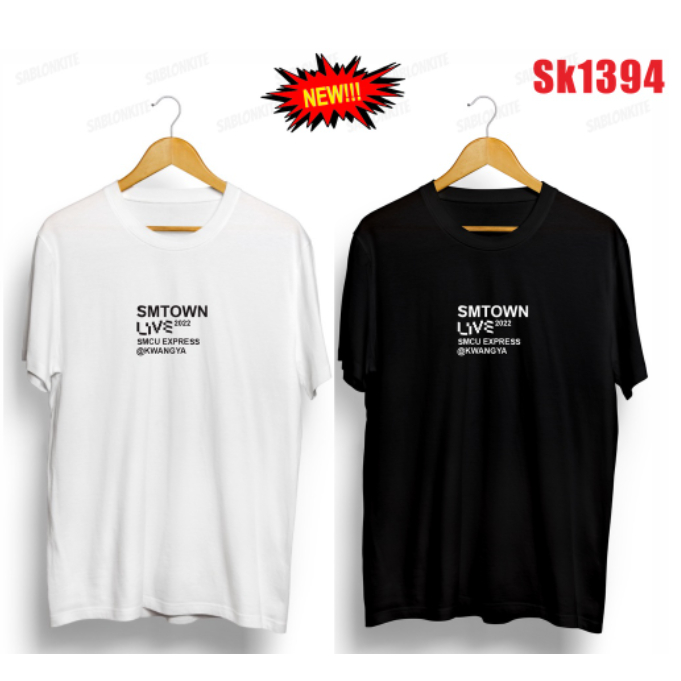 (SK1394) BAJU KAOS NCT127 NCT DREAM SHINEE SMTOWN LIVE