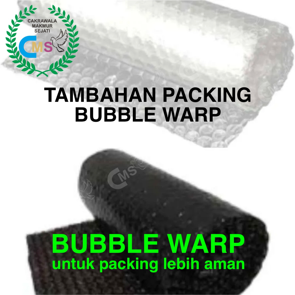 

Tambahan Bubble Warp untuk Packaging Lebih Aman