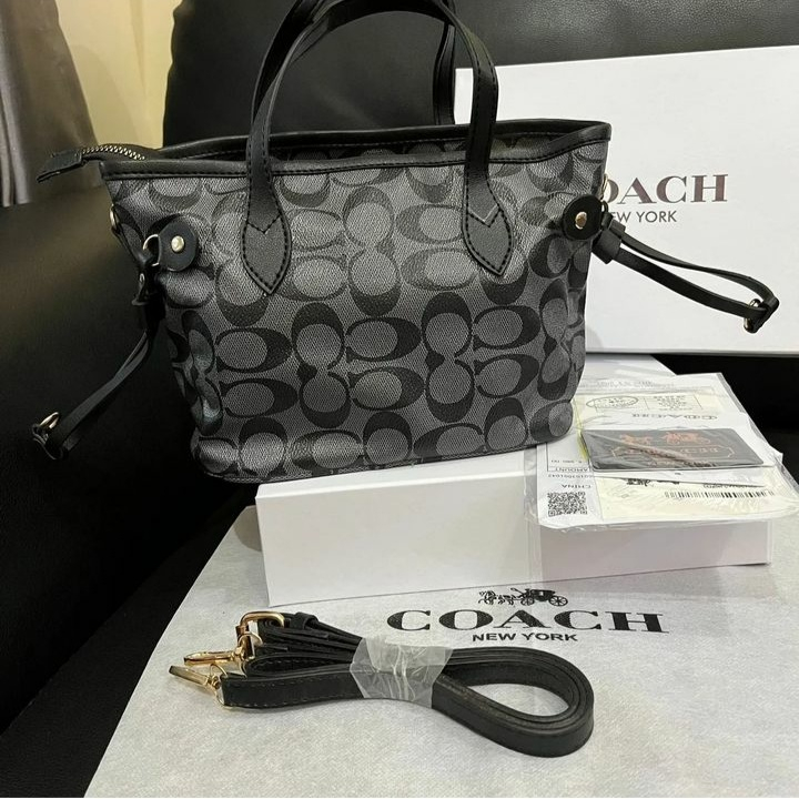 TAS SELEMPANG COACC NEVERFULL MINI SLINGBAG FREE BOX