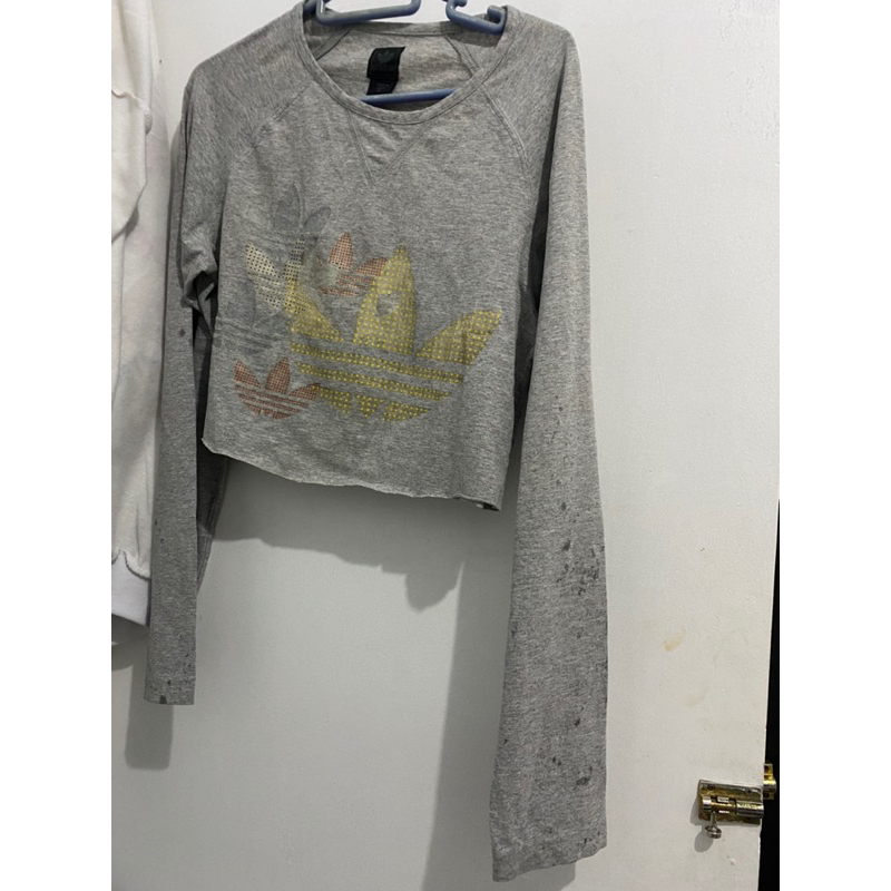 preloved crop brand adidas sama ketupat