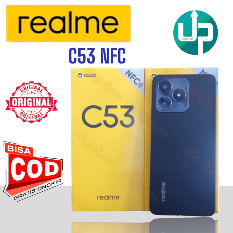 Hp Realme C53 NFC Ram 6GB Internal 128GB Garansi Resmi