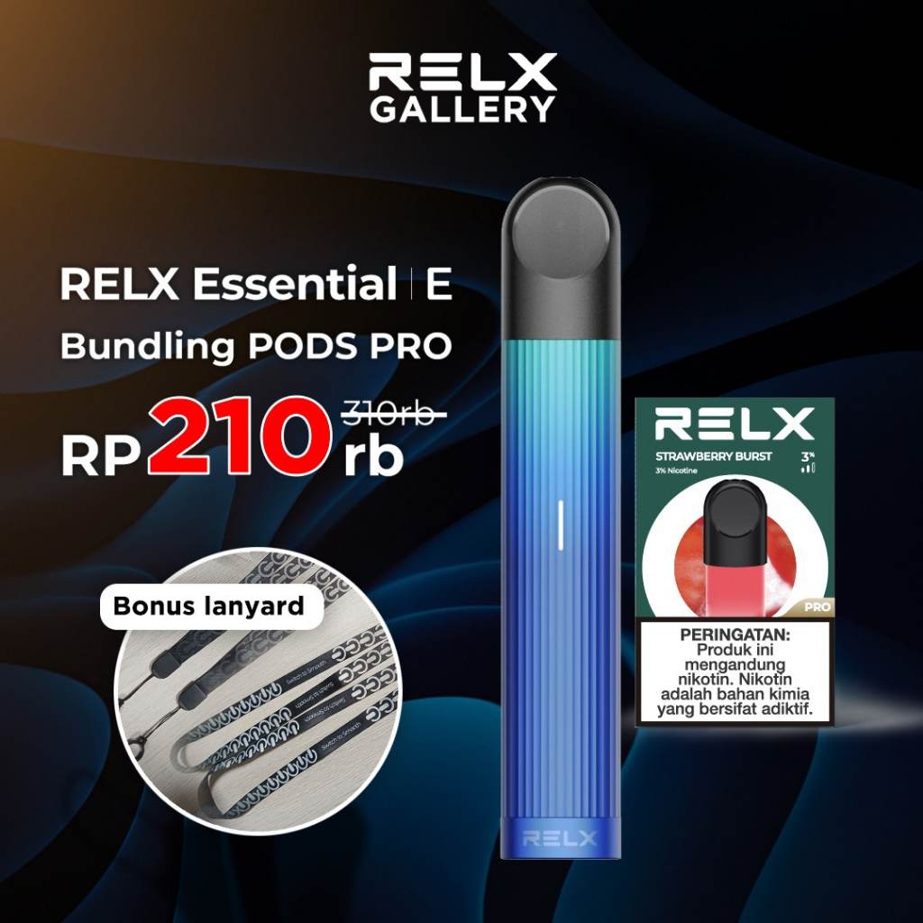 Relx Essential Blue Glow Bundling Starter Pack