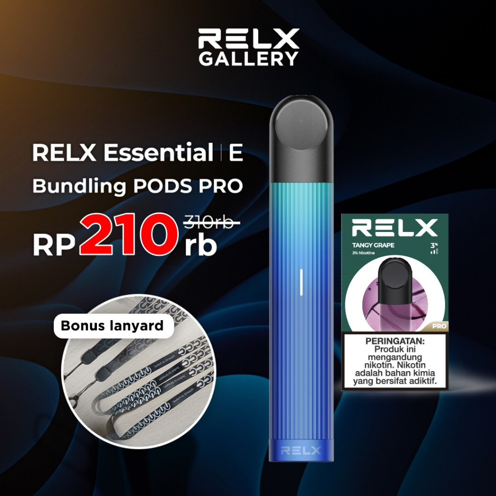 Relx Essential Blue Glow Bundling Starter Pack