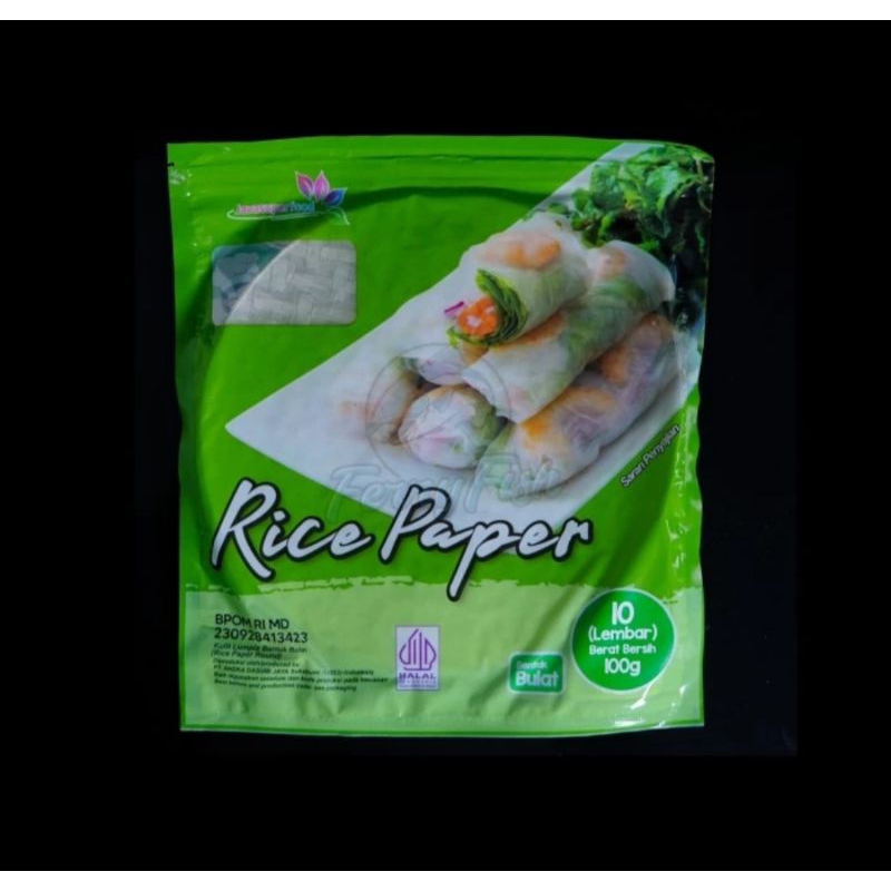 

Rice Paper / Kulit Lumpia Vietnam Bulat Halal