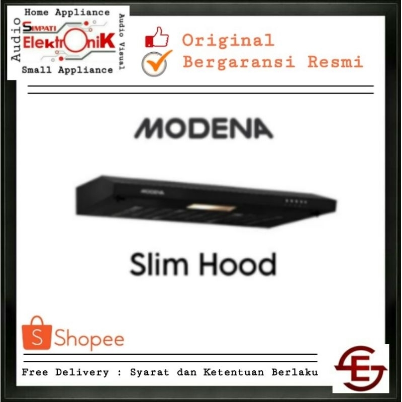 MODENA PX7001 - SLIM HOOD COOKER HOOD PX7001