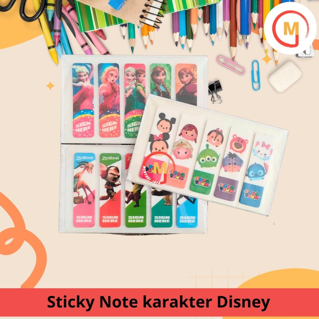 

Sticky Notes Desain Kartun Disney