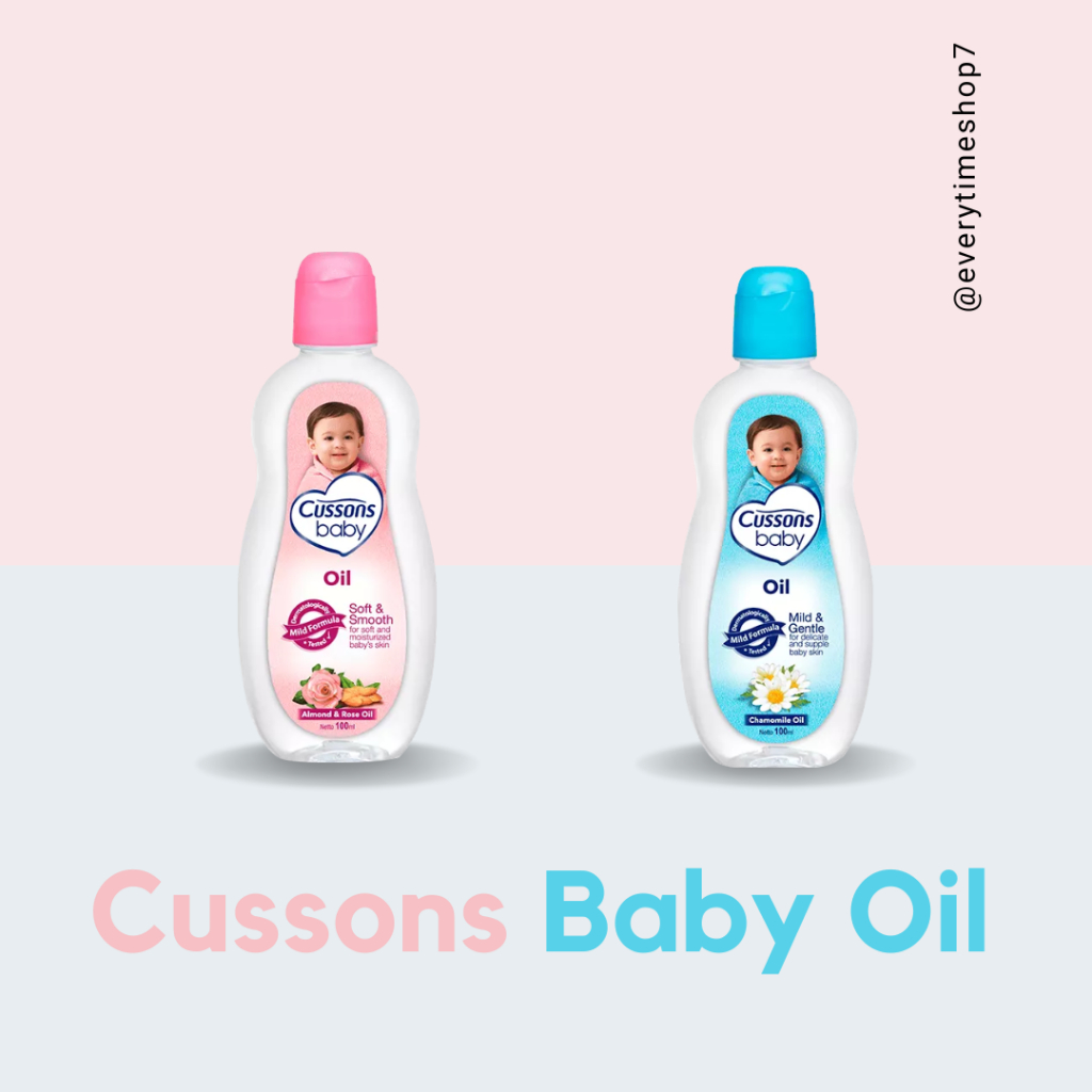 Cussons Baby Oil 50ml+50ml &amp; 100ml+100ml