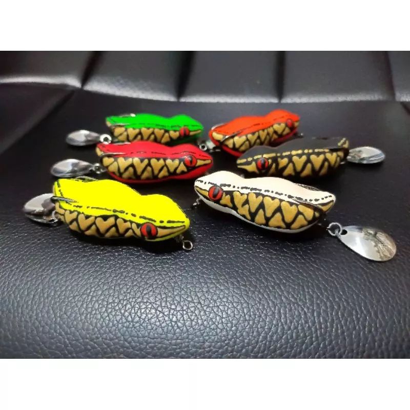 SOFT FROG BEBEK ARJUNA LURE. 6CM. 12GRAM