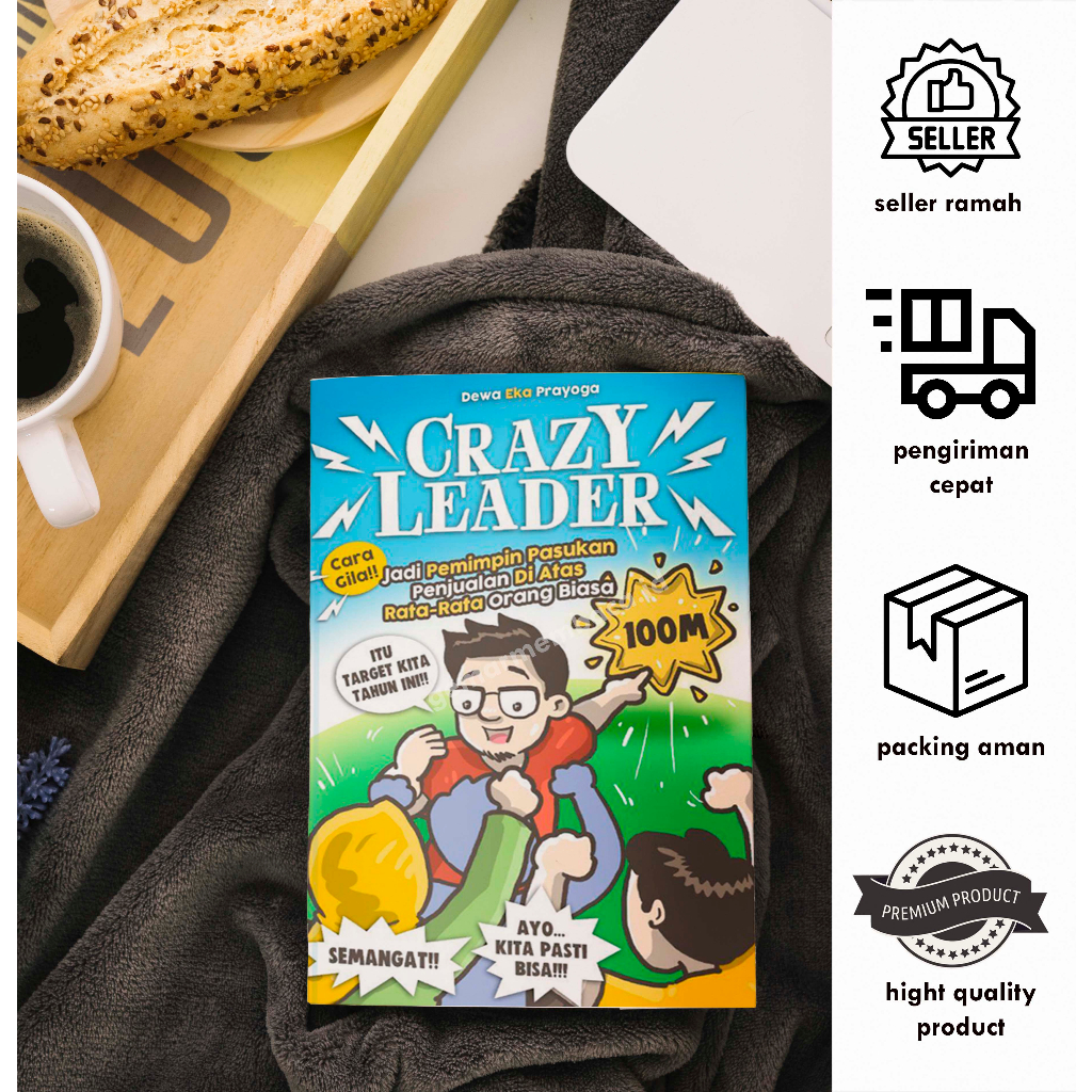 Buku Crazy Leader - Dewa Eka Prayoga