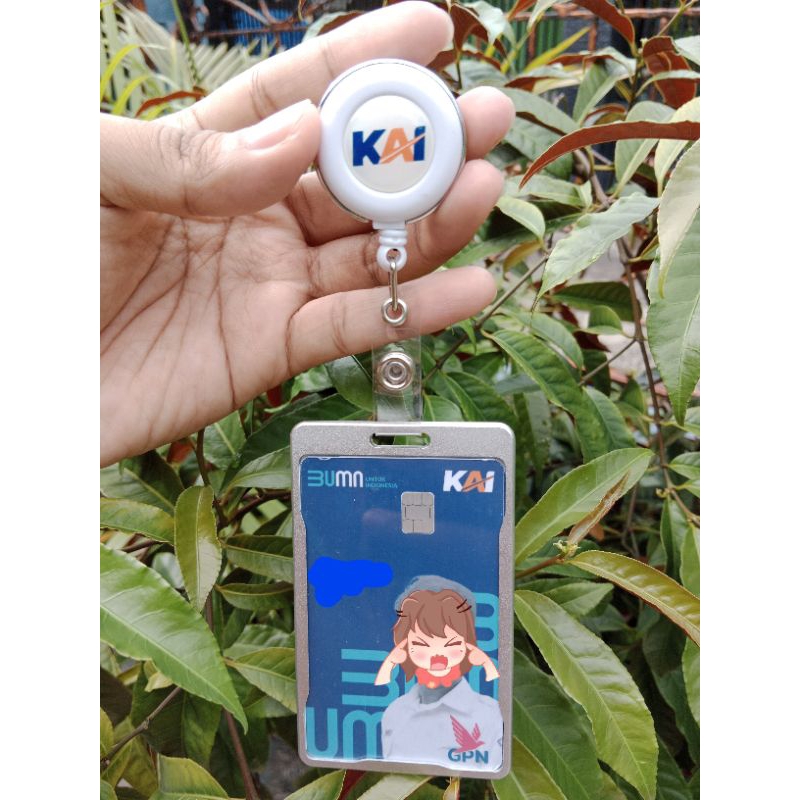 

Nametag / ID Card Pegawai Kereta Api